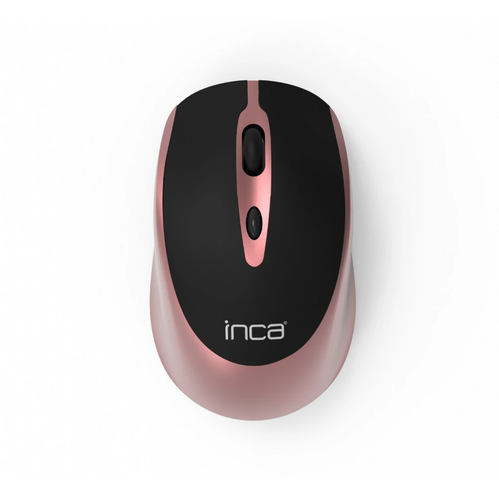 INCA IWM-396GT 1600 Dpi Sessiz Rose Gold Wireless Mouse Promozone