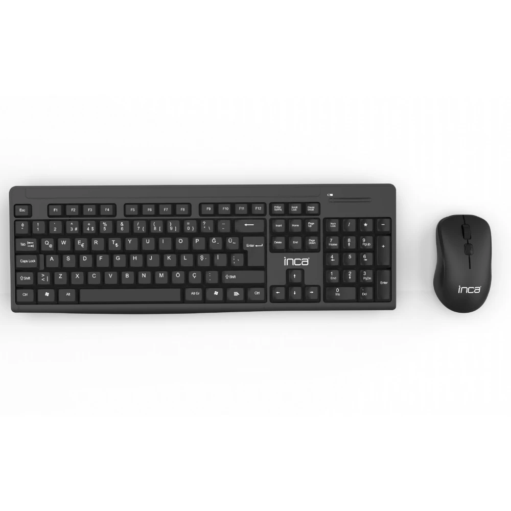 INCA IWS-539T-Wireless Super Cosy Q Klavye & Mouse Set Promozone