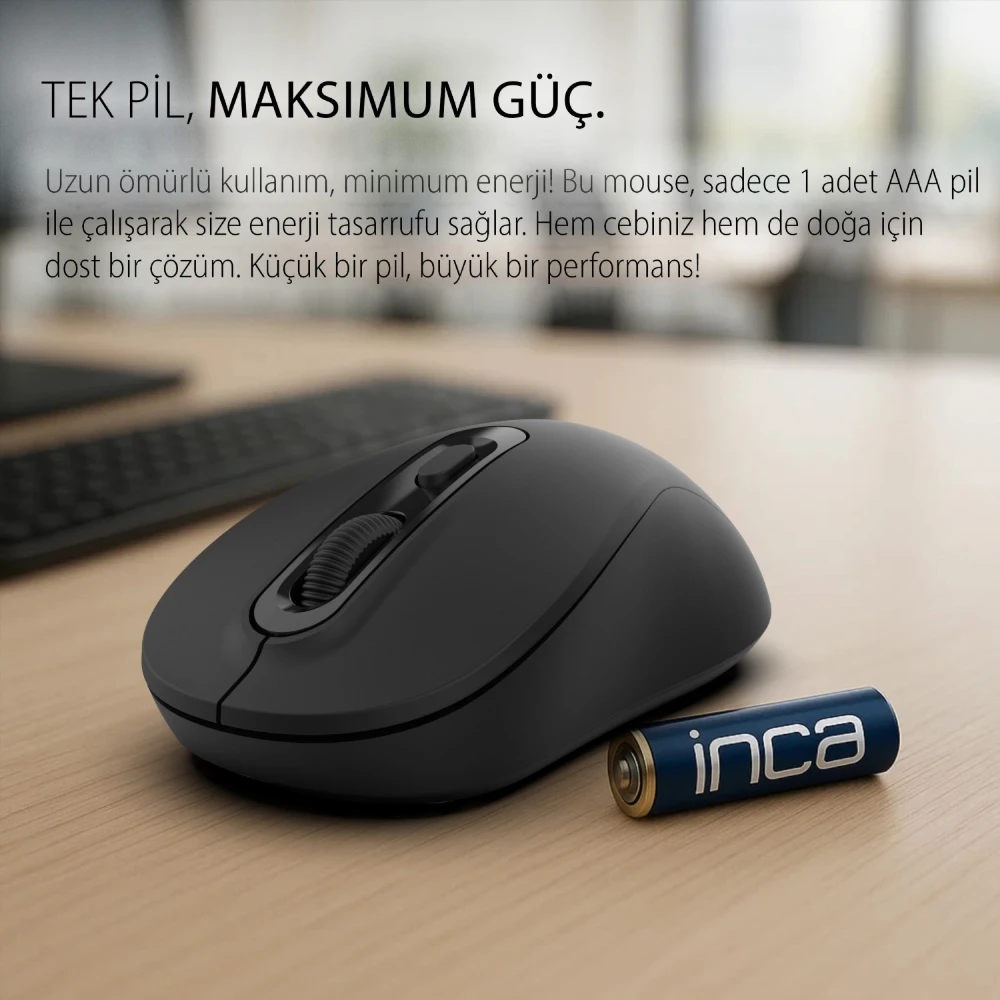 Inca IWM-288T  Bluetooth + Wireless Mouse Promozone