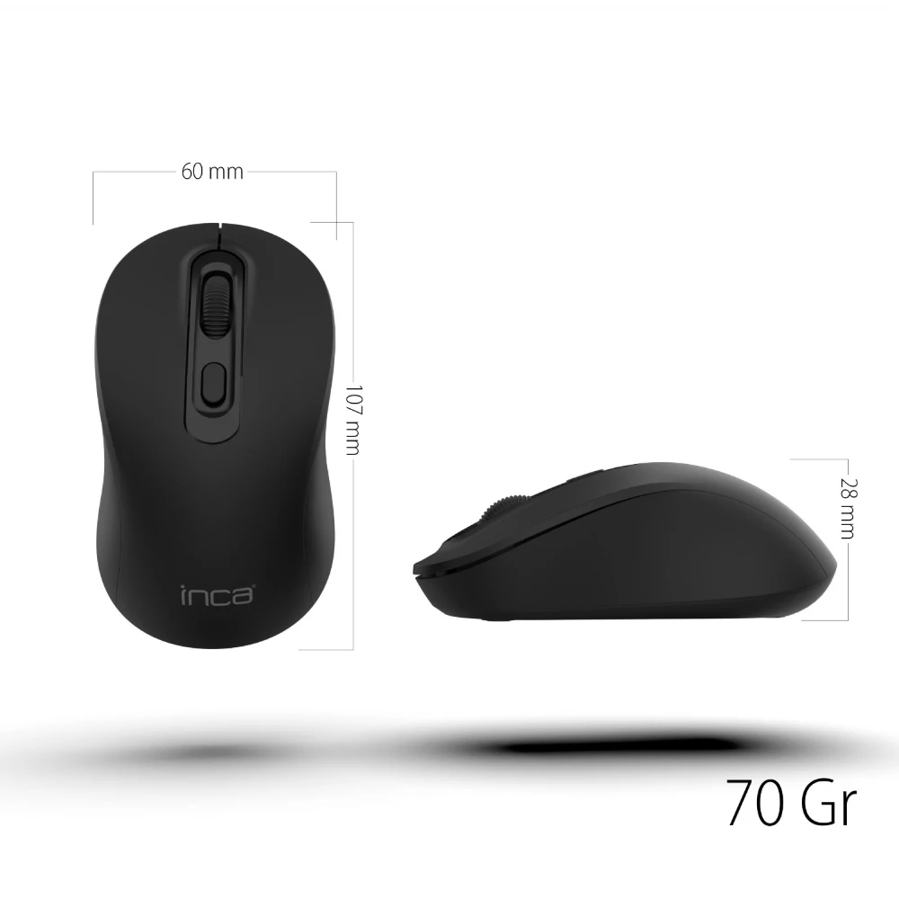 Inca IWM-288T  Bluetooth + Wireless Mouse Promozone