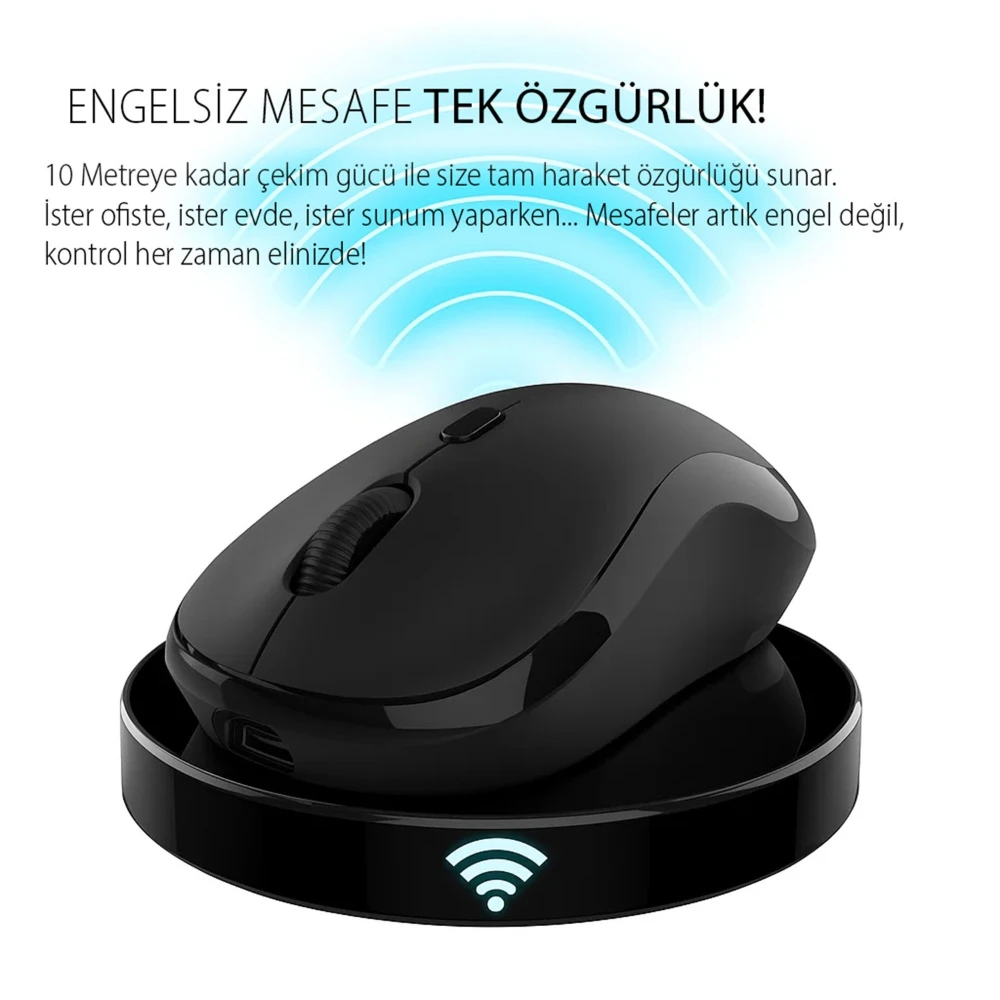 Inca IWM-289T Ergonomic Design Rechargeable Silent Wireless Mouse Promozone