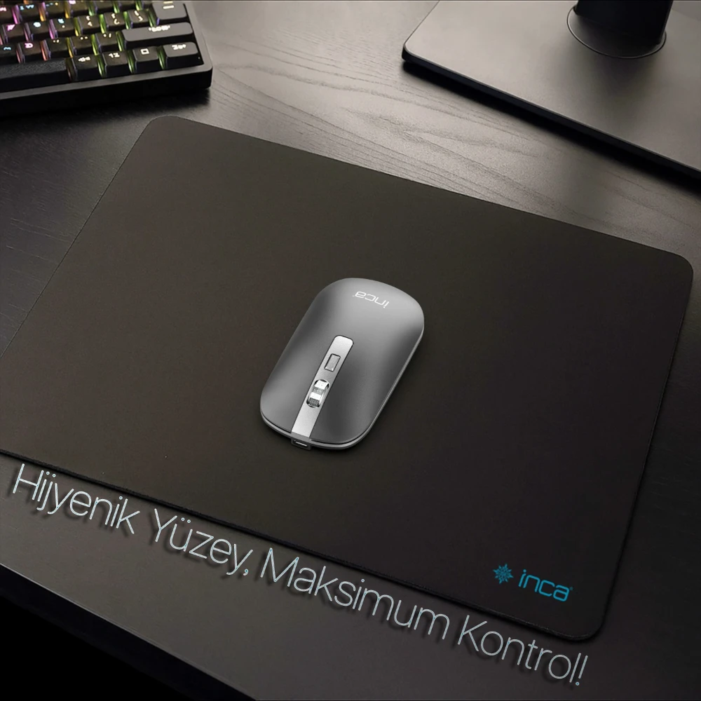 INCA IMP-016 – 220 × 290 × 3 mm Small Gaming Mouse Pad