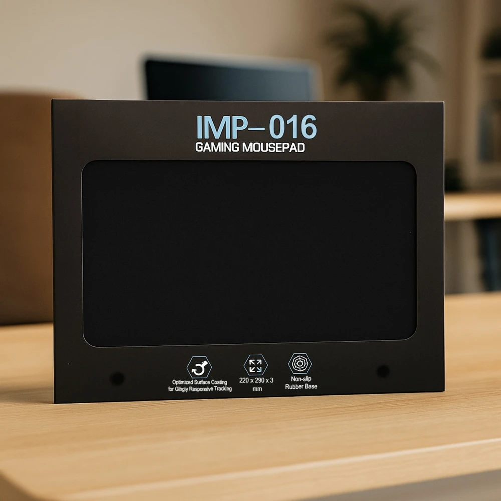 INCA IMP-016 – 220 × 290 × 3 mm Small Gaming Mouse Pad Promozone