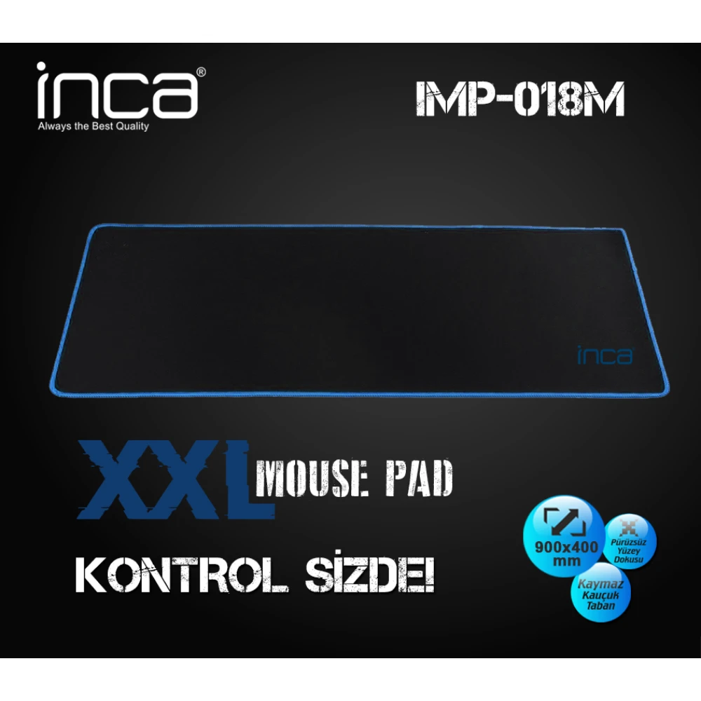 INCA IMP-018M - 900x400 mm Gaming XXL Mouse Pad Promozone