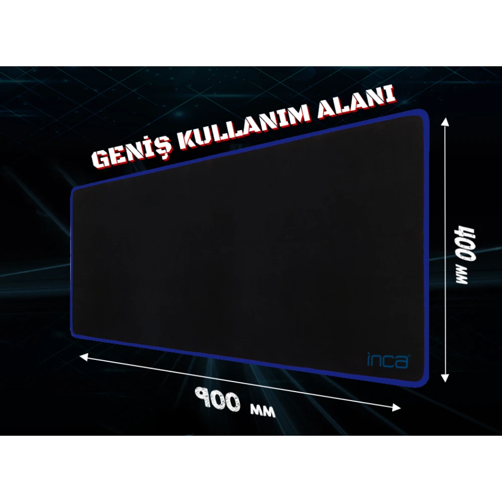 INCA IMP-018M - 900x400 mm Gaming XXL Mouse Pad Promozone