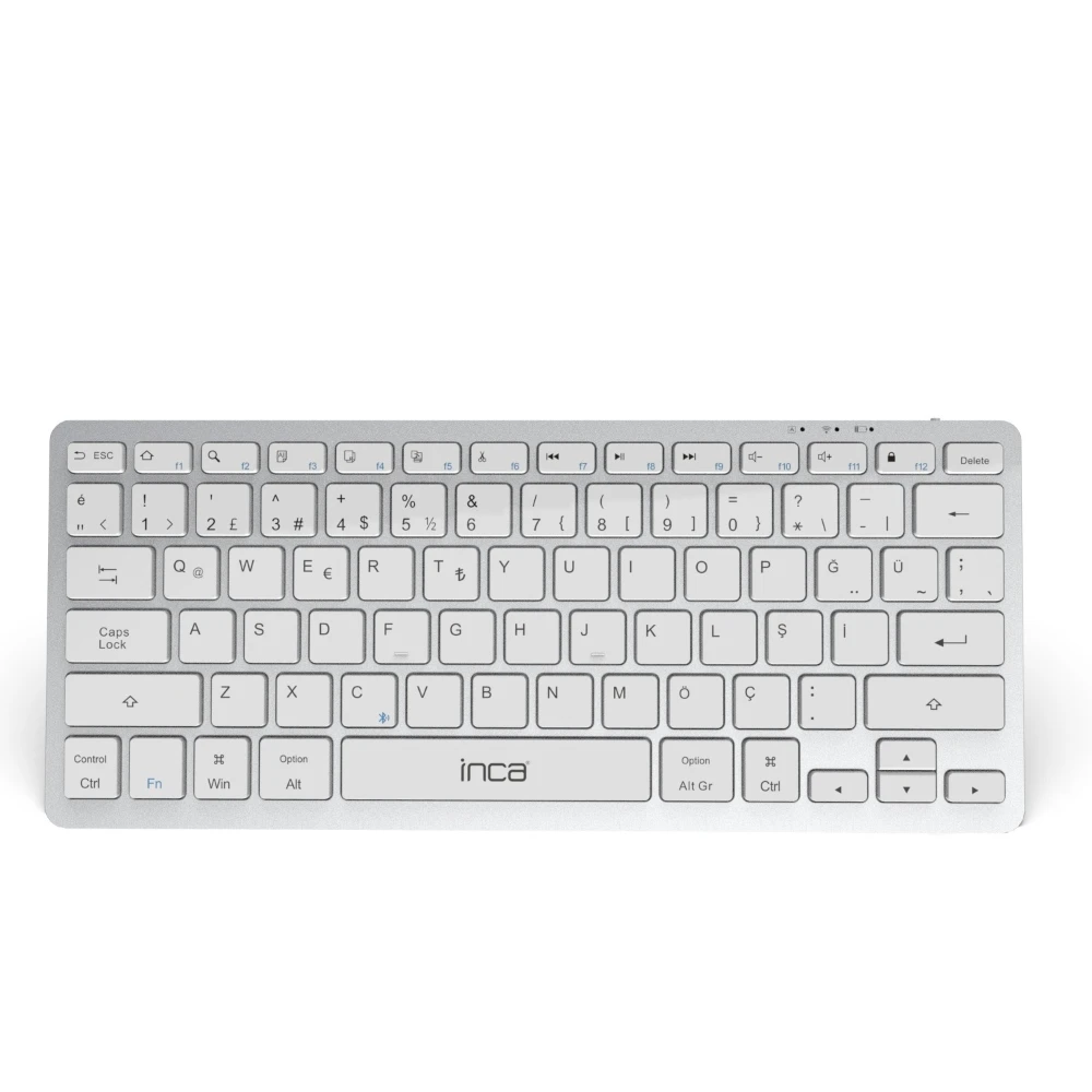 Inca IBK-565BT Şarj Edilebilir Kablosuz Klavye Promozone