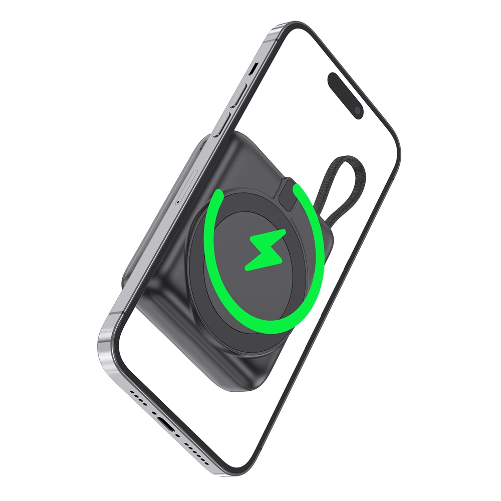 S-link M10L 10000mAh MagSafe 15W PD22.5W + QC3.0 18W LED Logo Şarj Cihazı Powerbank Promozone