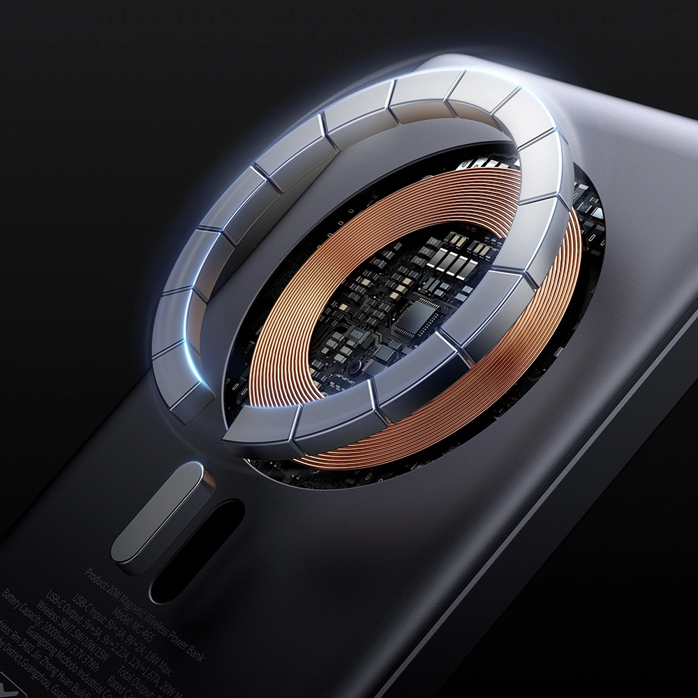 Mcdodo MC-4651 10000mAh 20W Metal Ultra İnce Magsafe Uyumlu Manyetik Kablosuz Powerbank Promozone