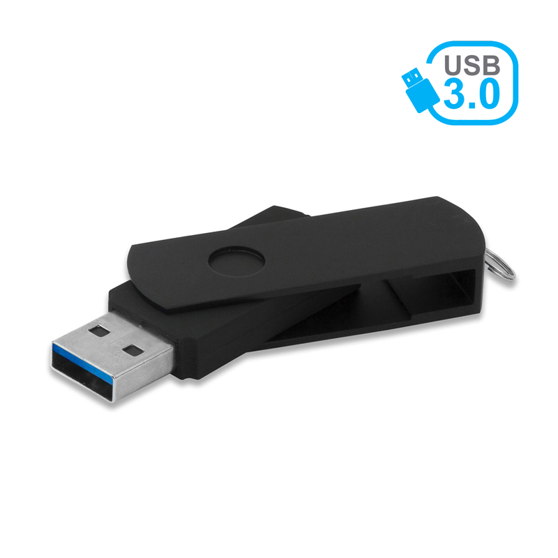 16 GB Döner Başlıklı Metal 3.0 USB Bellek