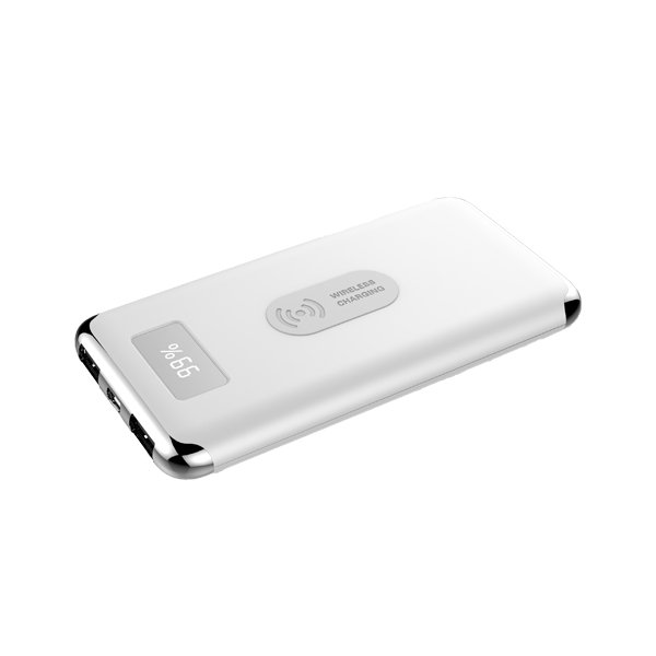 10.000 mAh Wireless Kablosuz Şarj Özellikli Dijital Ekranlı Powerbank Promozone