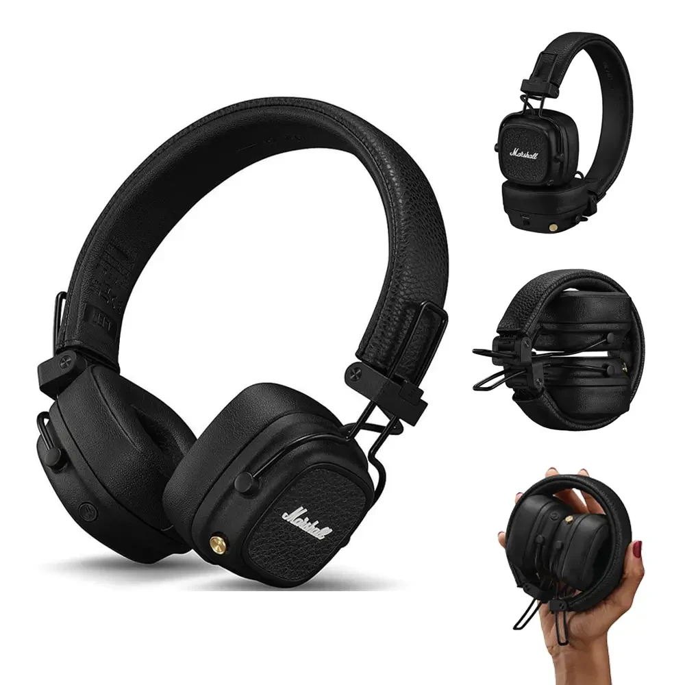Marshall Major V Bluetooth On-Ear Kulaklık- Siyah Promozone