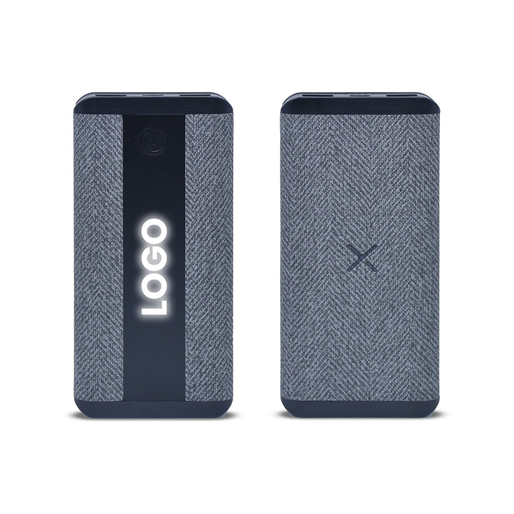 10.000 mAh Wireless Işıklı Logolu Powerbank Mobil Şarj Cihazı