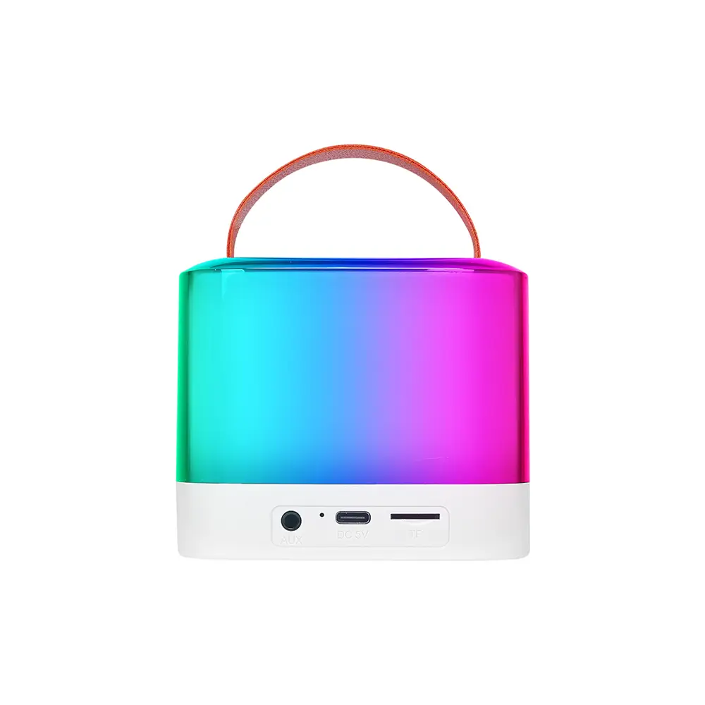 Mikado MD-16BT Favorite Beyaz TF Kart Destekli Bluetooth Wireless Karaoke Mikrofonlu 1200mAh Taşınabilir Speaker Hoparlör