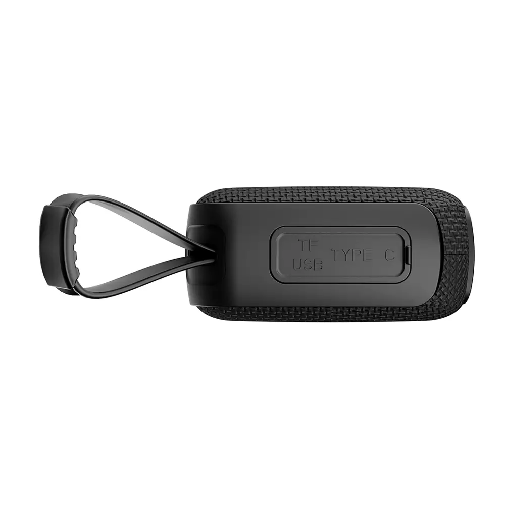 Asonic AS-03 Siyah USB-TF-TWS-Bluetooth Destekli 5W 1200mAh Type-C Speaker Promozone