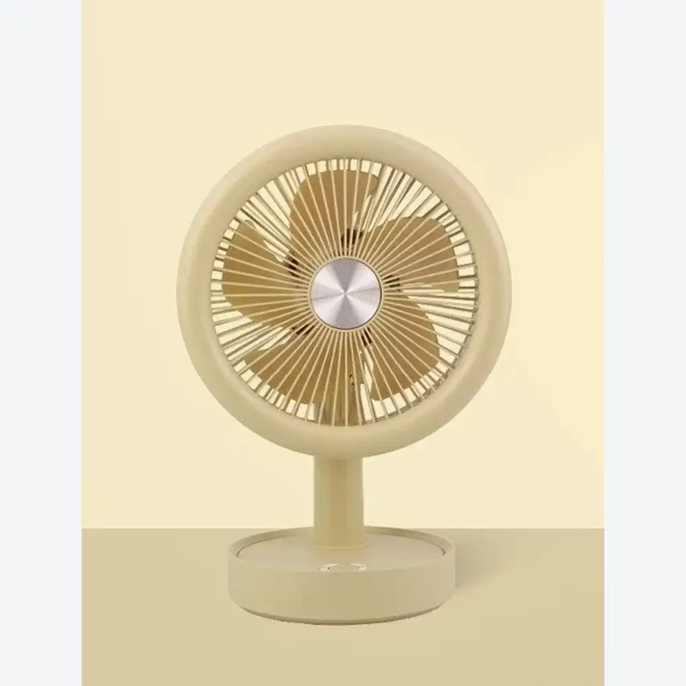 Dönebilen Vantilatör, Yükseklik Ayarlı Masaüstü Fan Bej Promozone