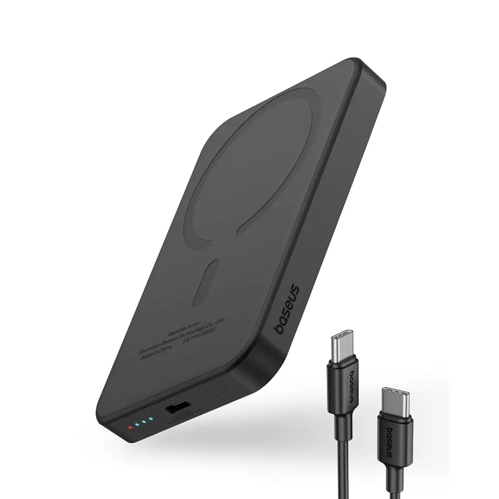 Baseus Magsafe Mini Wireless Powerbank 5.000 mAh 20W - Siyah Promozone