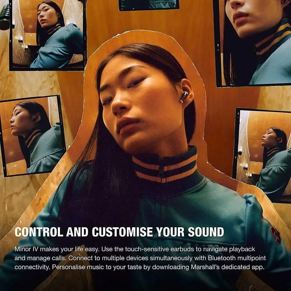 Marshall Minor IV TWS Bluetooth Kulakiçi Kulaklık - Siyah Promozone