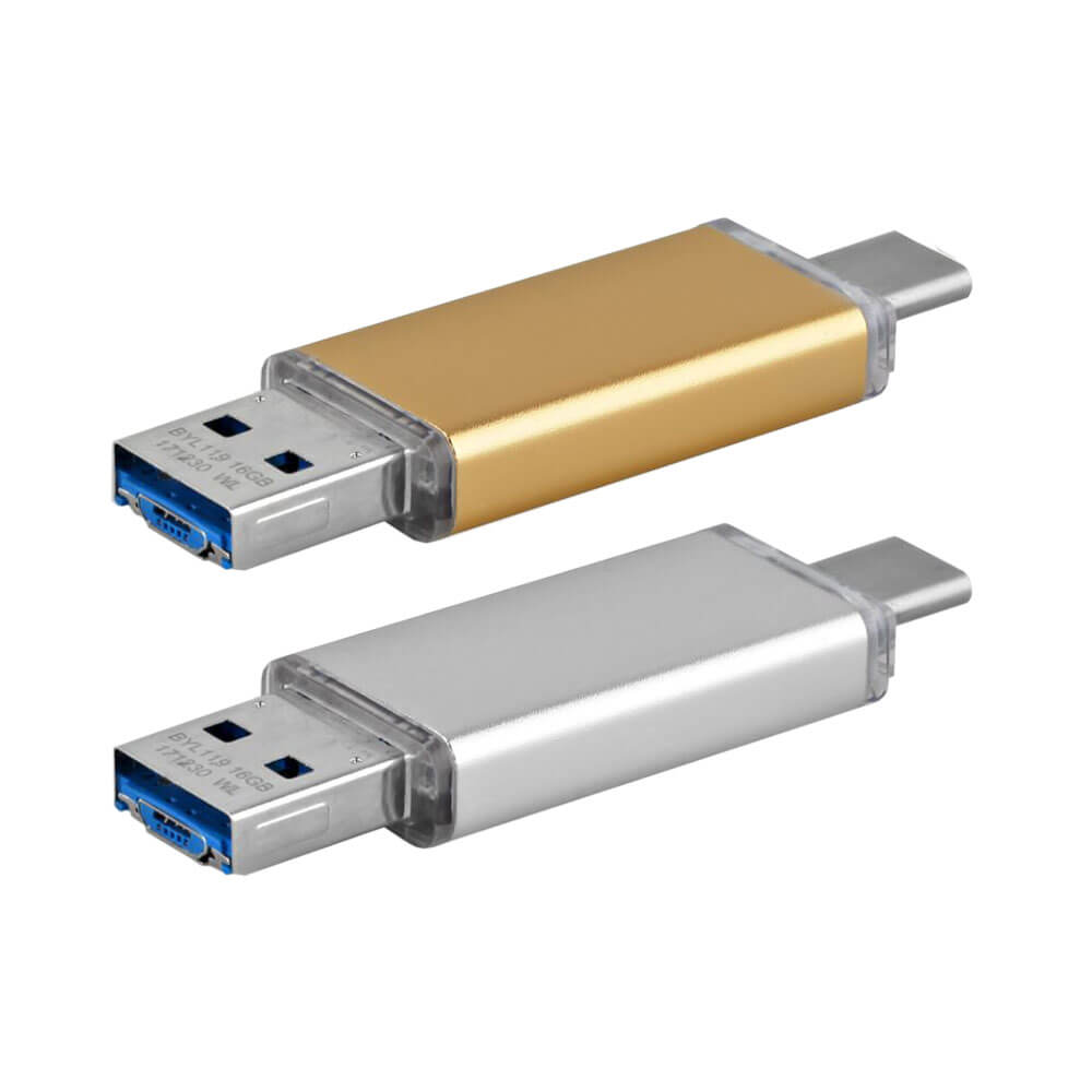 16 GB OTG Metal USB Bellek