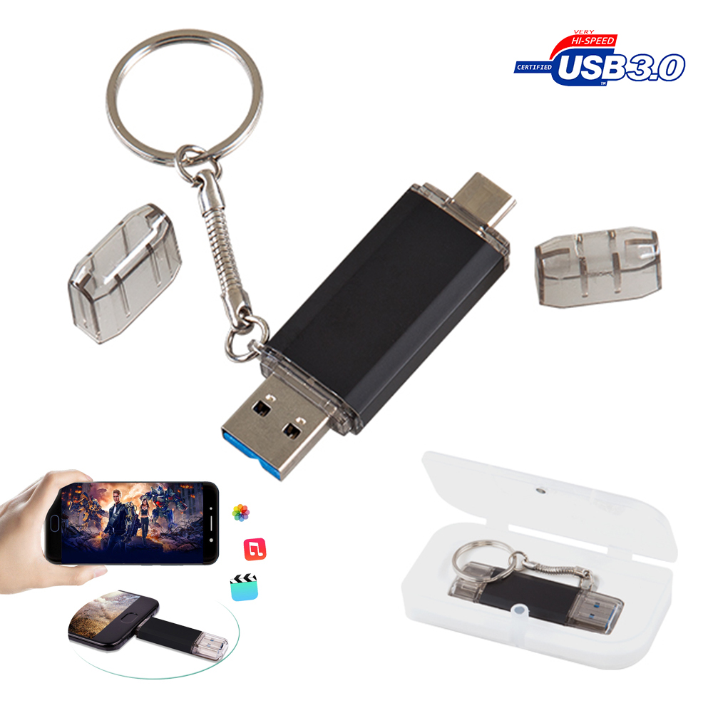 16 GB OTG Typ-C Metal USB 3.0 USB Bellek