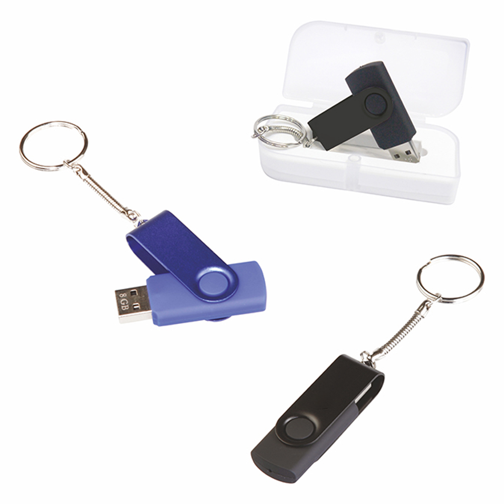 32 GB Plastik/Metal Döner Başlıklı Renkli USB Bellek