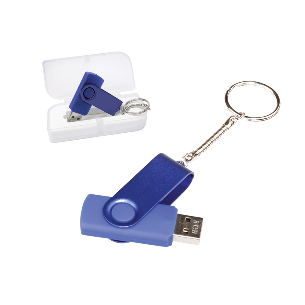 32 GB Plastik/Metal Döner Başlıklı Renkli USB Bellek Promozone