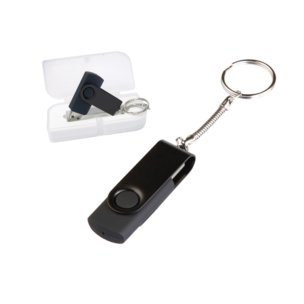 32 GB Plastik/Metal Döner Başlıklı Renkli USB Bellek Promozone