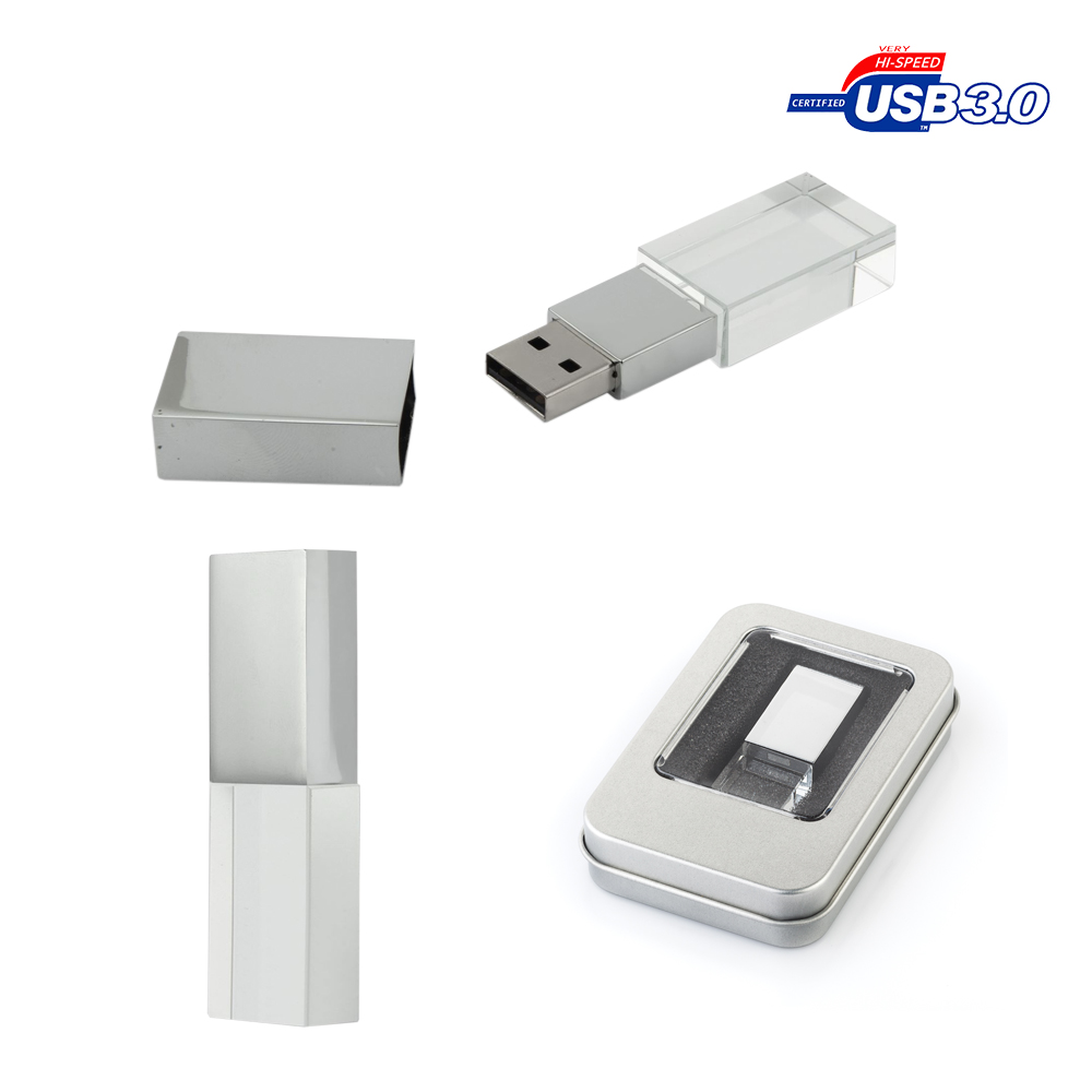 16 GB USB 3.0 Kristal USB Bellek