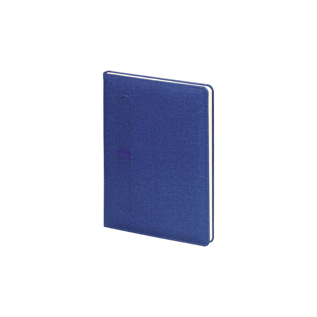 15 x 21 cm Termo PU Sert Kapaklı Tarihsiz Defter, 224 Sayfa, 70gr. Ivory Krem Çizgili İç Kağıt, Kalem Tutuculu, Esnek Lastikli Promozone