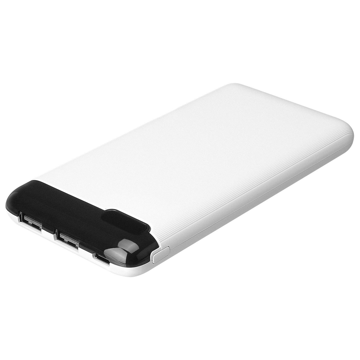 S-link IP-K11 10000mAh 2*USB+Micro+Type-C Beyaz LCD Ekranlı Taşınabilir Pil Şarj Cihazı Promozone
