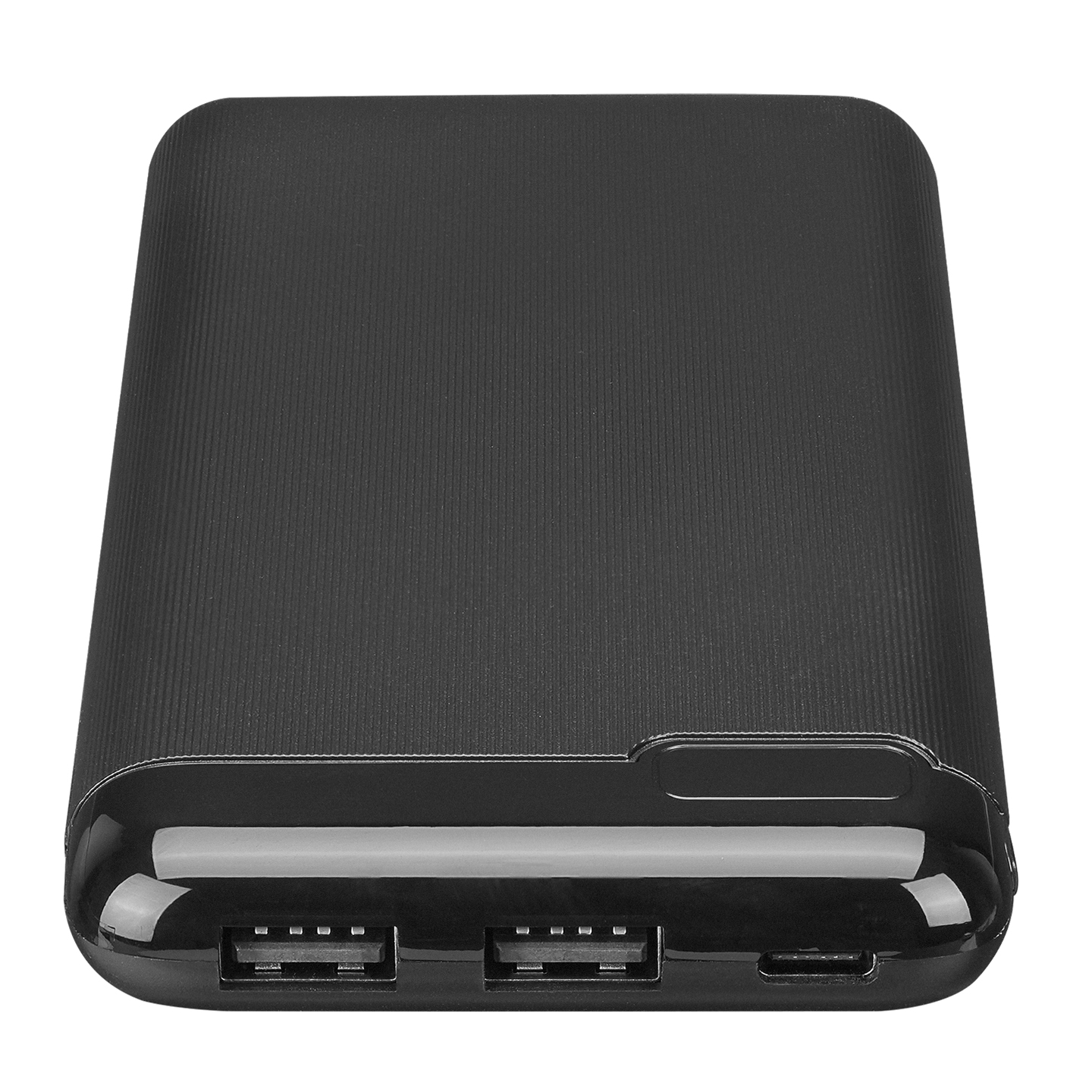 S-link IP-K11 10000mAh 2*USB+Micro+Type-C Beyaz LCD Ekranlı Taşınabilir Pil Şarj Cihazı Promozone