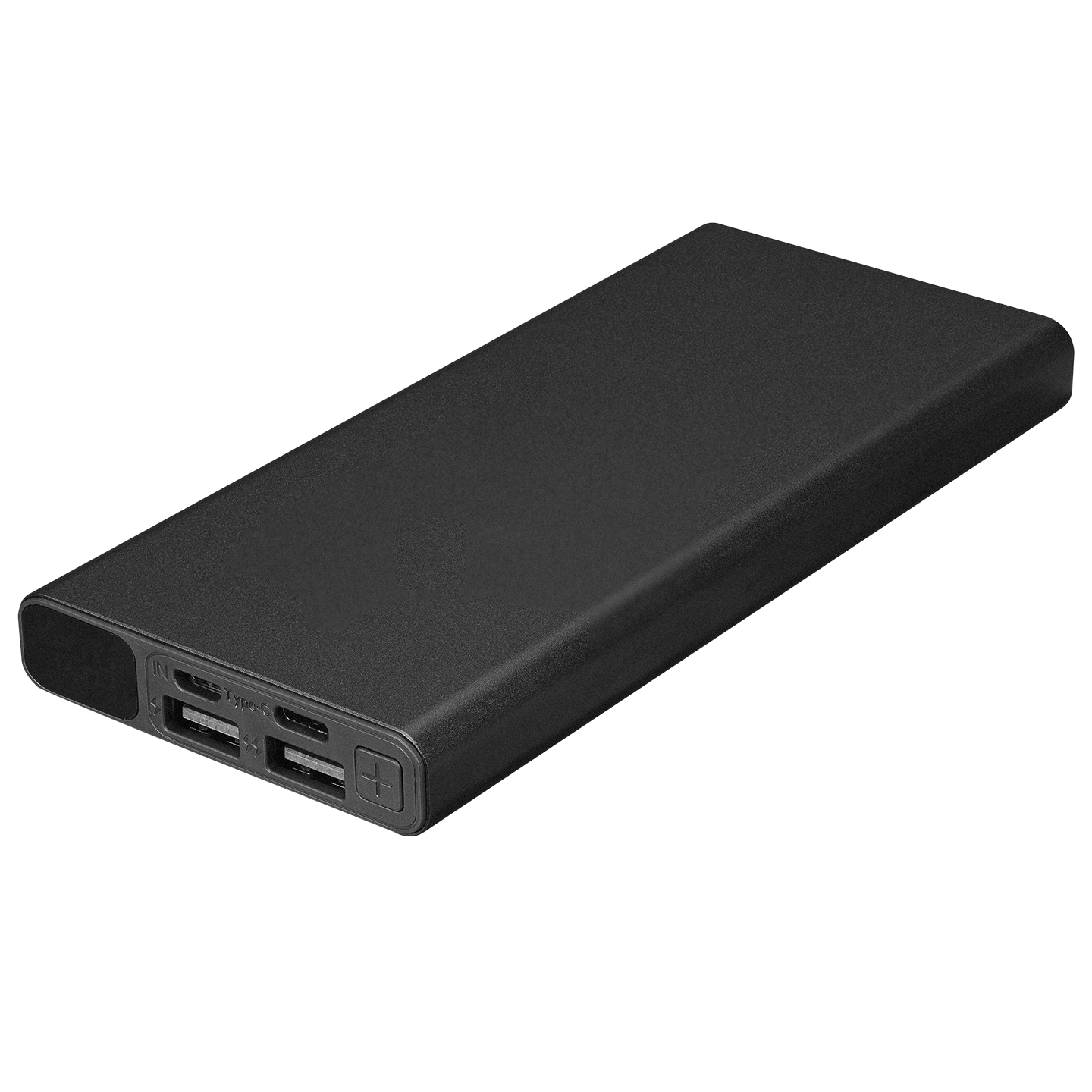 S-link IP-K27 10000mAh 2*USB+Micro+Type-C Metal Kasa Siyah LCD Ekranlı Taşınabilir Pil Şarj Cihazı Promozone