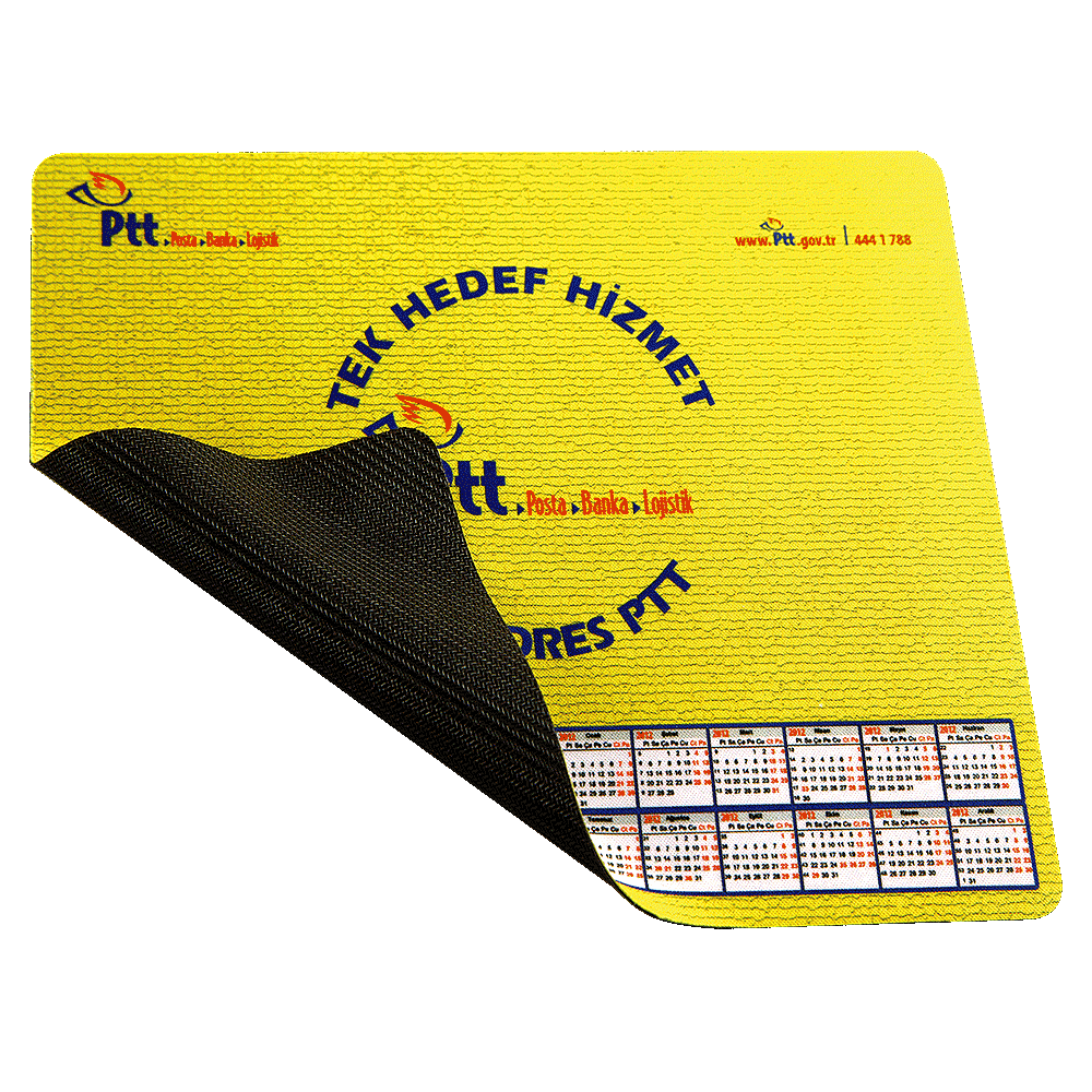 18 x 22 cm Transfer Logo Baskılı Kumaş Mouse Pad Promozone