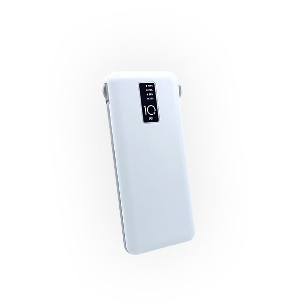 10000 mAh Dahili Kablolu Powerbank Şarj Cihazı Promozone