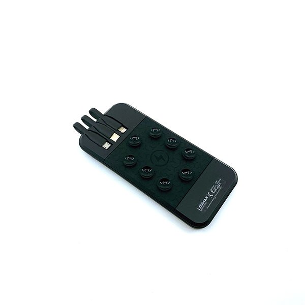 10000 mAh Dahili Kablolu Wireless Powerbank Şarj Cihazı Promozone
