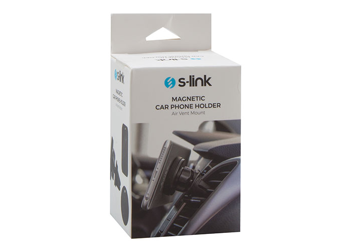 S-link SL-AT30 Universal Ayarlanabilir Siyah PRM Mıknatıslı Araç Telefon Tutucu Promozone