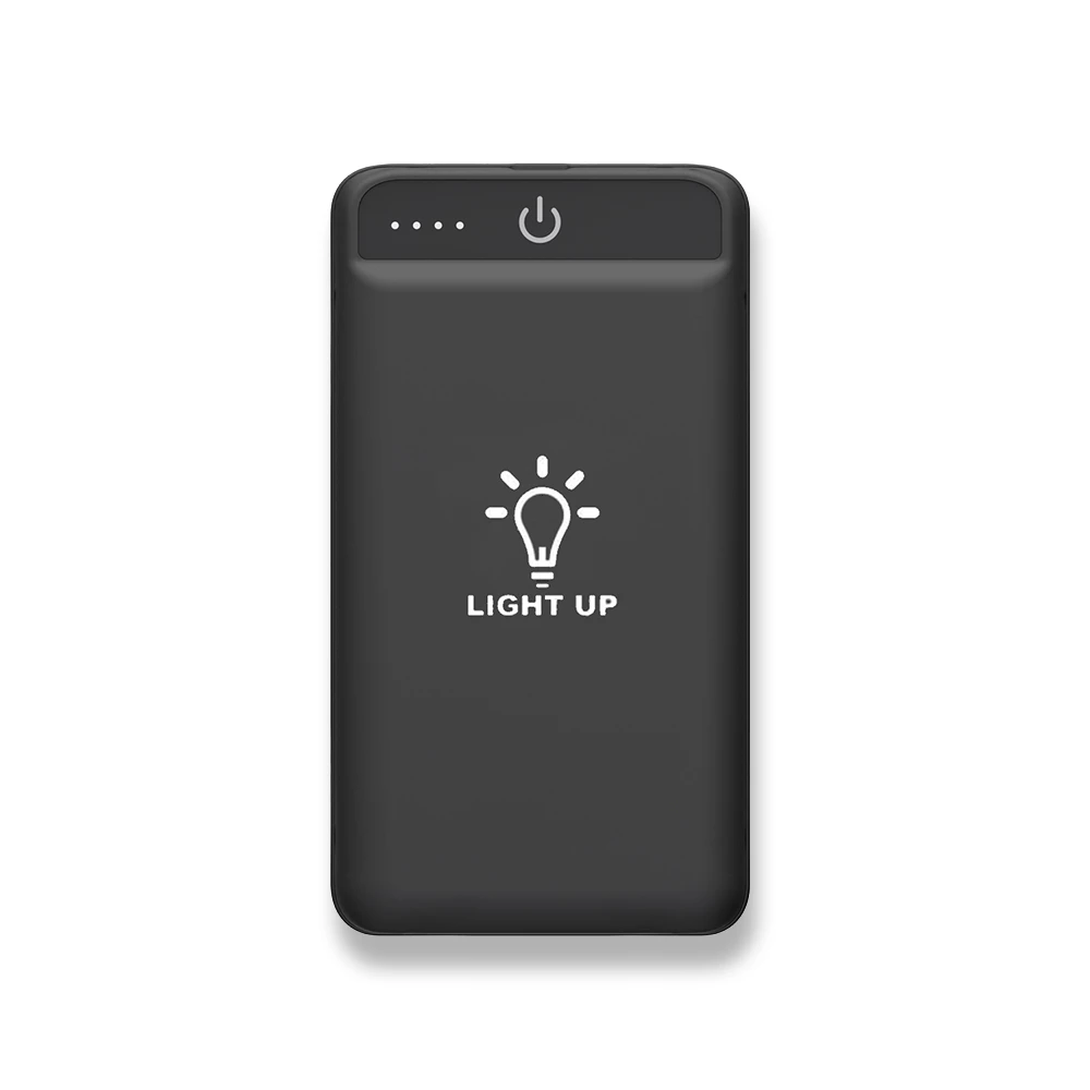 10.000 mAh LED Göstergeli Çift USB Işıklı Logolu Powerbank Promozone