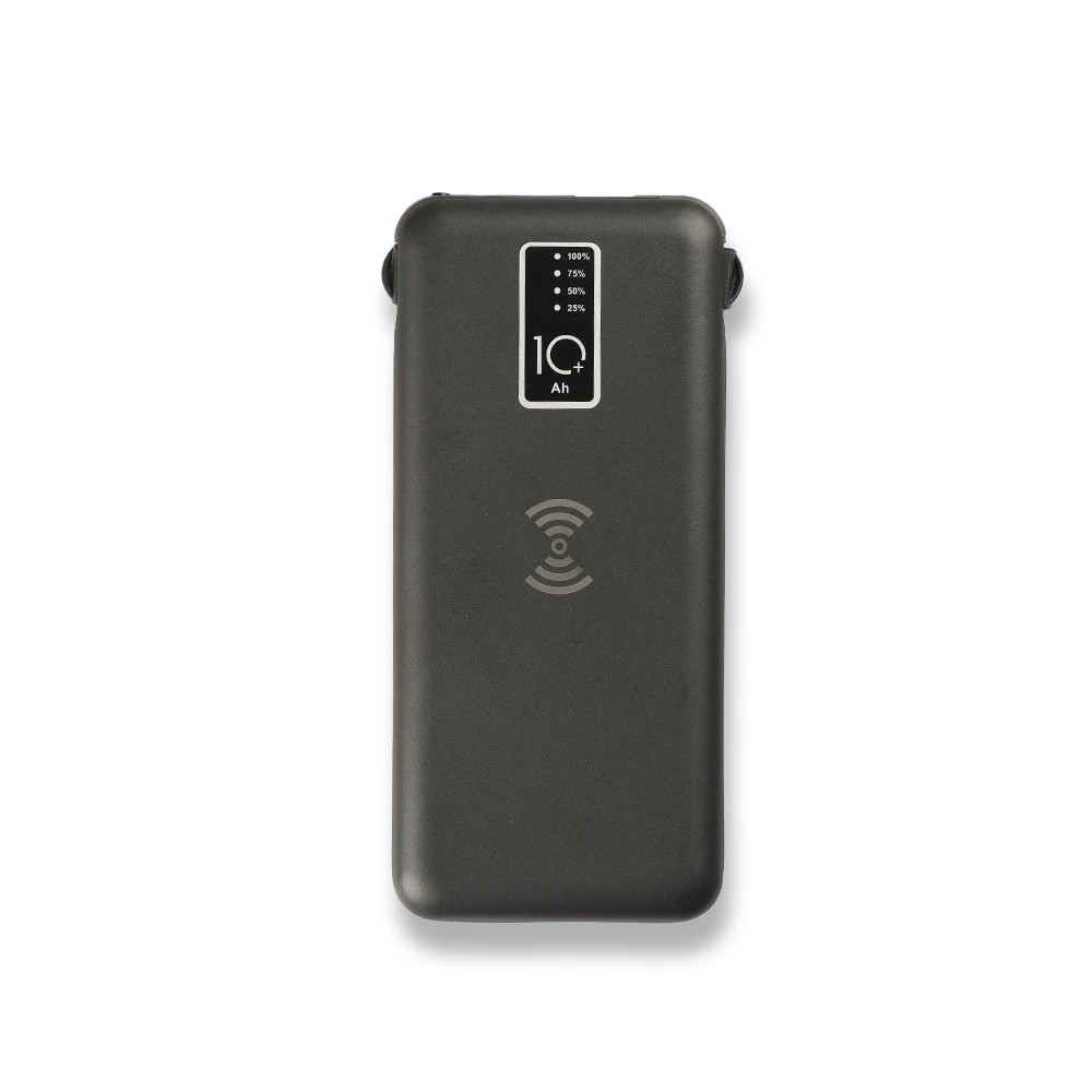 10.000 mAh Wireless Powerbank (Dahili Kablolu) Promozone