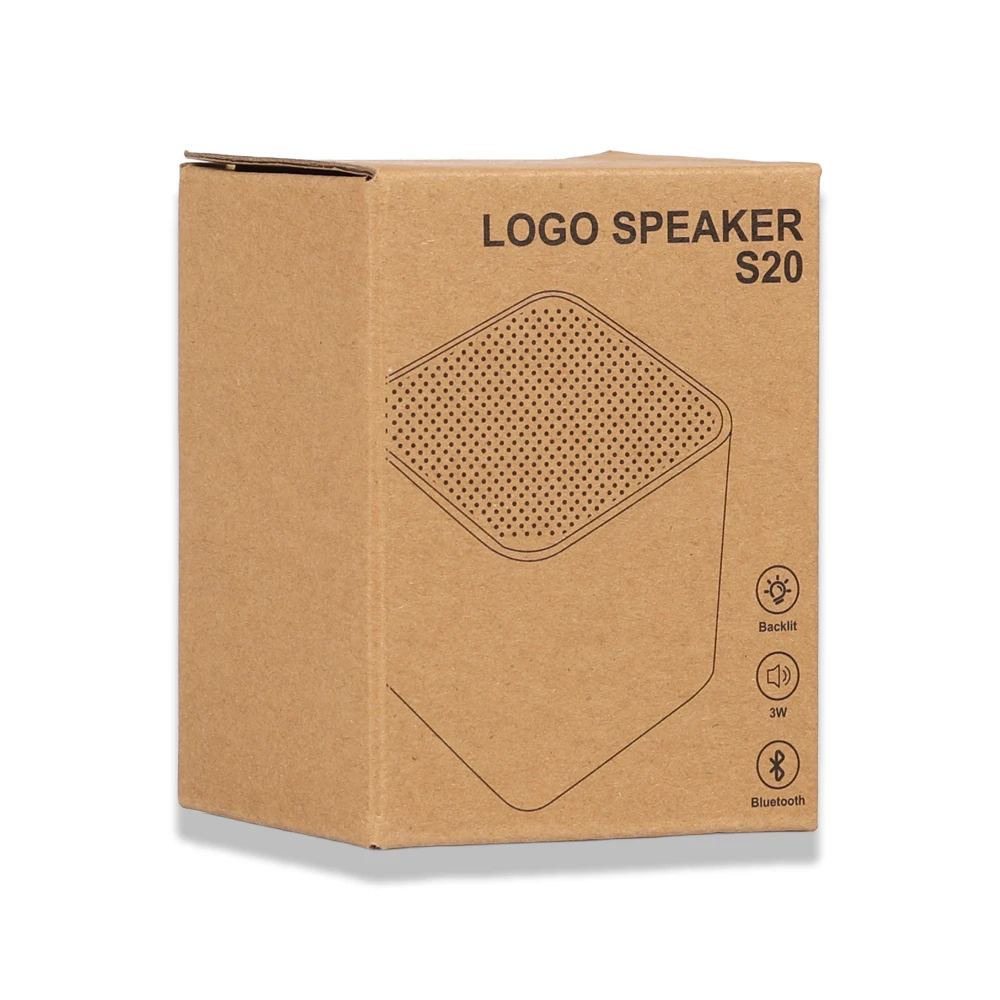 Led Işıklı Logo Bluetooth Hoparlör Promozone