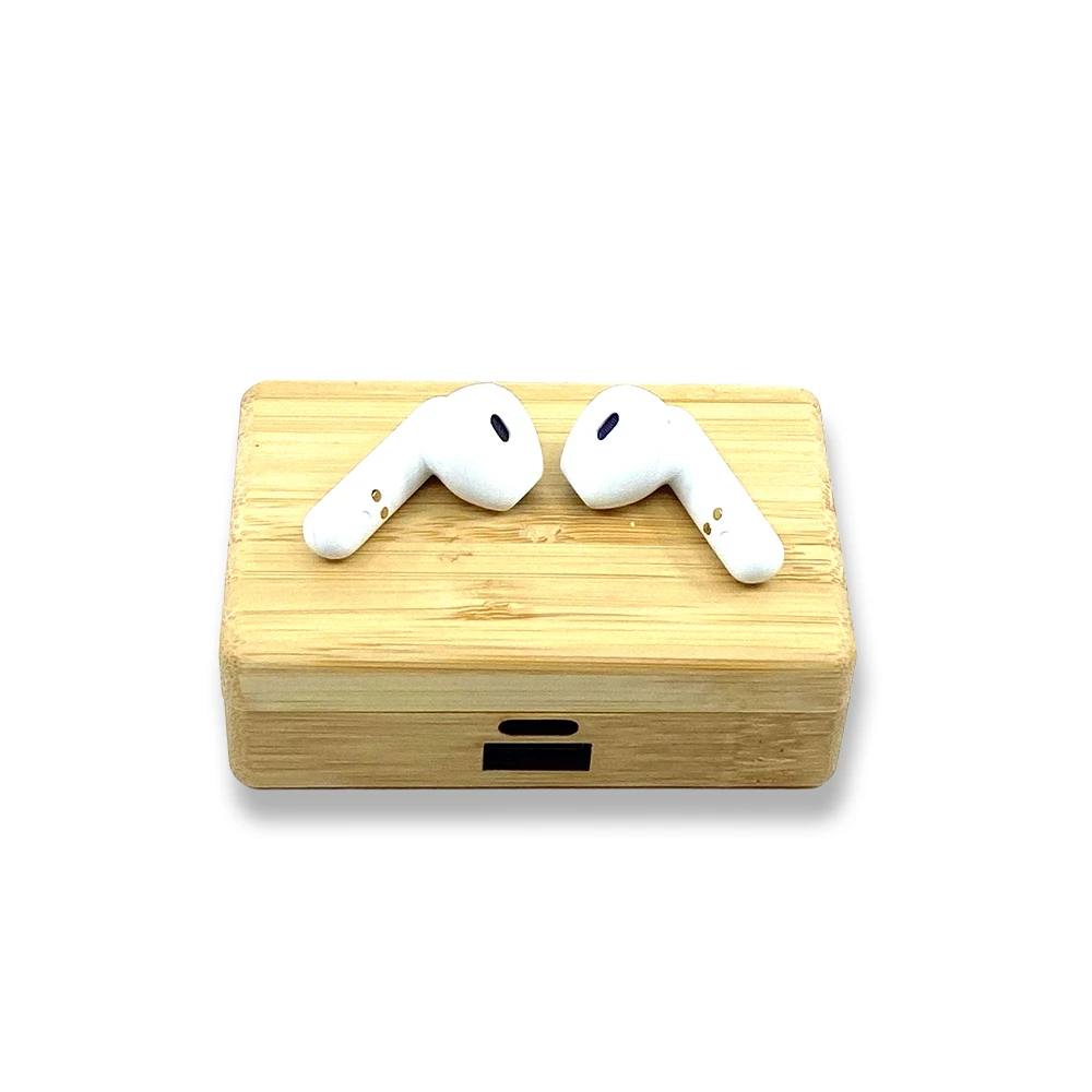 Bambu Kutulu Airpods Tipi Kablosuz Kulaklık Promozone