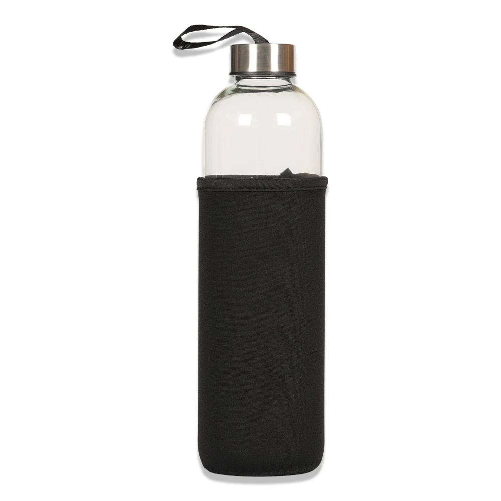 1000 ML Kılıflı Cam Su Şişesi Promozone