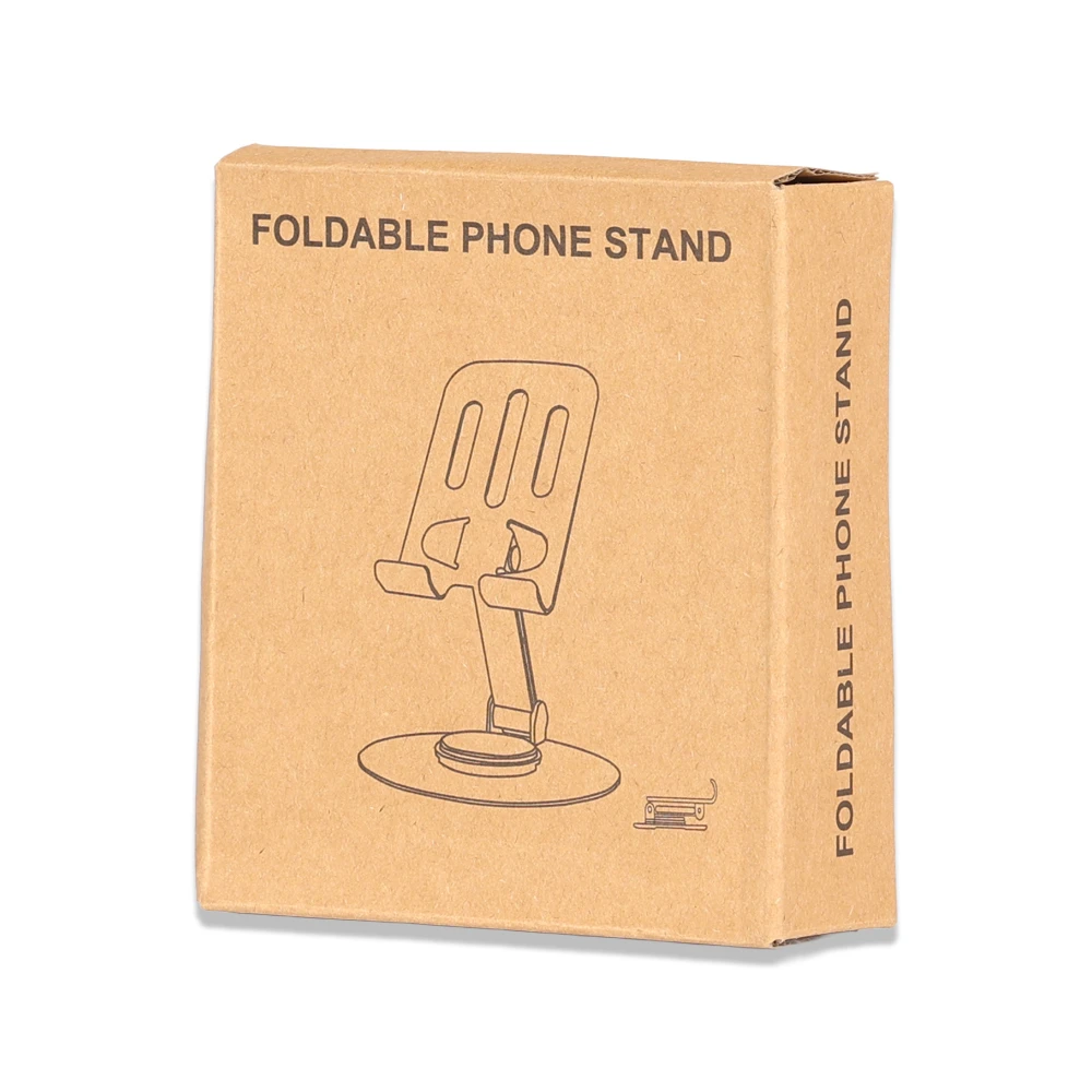 Alüminyum Masaüstü Telefon Standı (360° Döner, Ayarlanabilir Yükseklik) Promozone