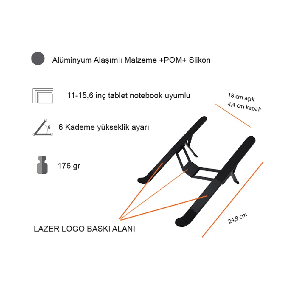 Telefon - Laptop Tutucu