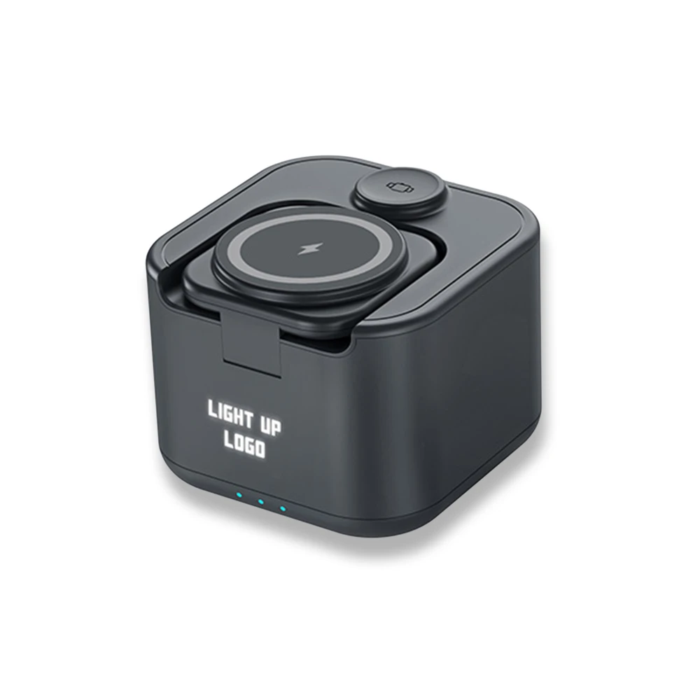 Kablosuz Magsafe Şarj Cihazı (Hoparlör-Akıllı Telefon-Saat-Kulaklık) 22.5W Hızlı Şarj Promozone