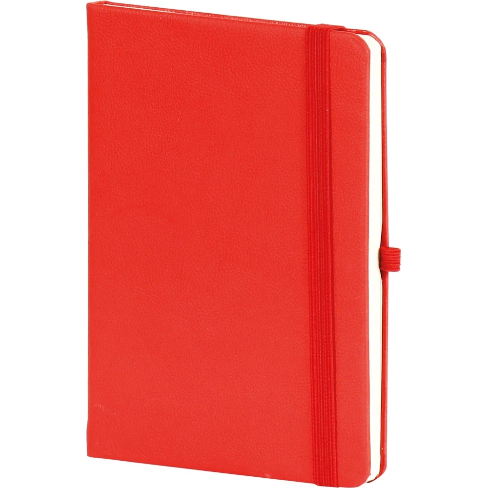 13x21 cm Termo Deri Kapaklı Tarihsiz Defter 160 Sayfa 70 gr Krem Çizgili Elastik Bantlı Kalem Tutuculu Promozone