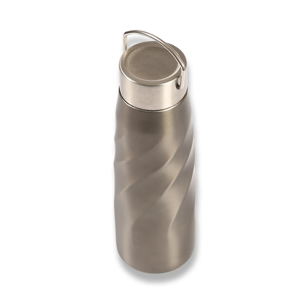 500 ml Çevirmeli Kapaklı Paslanmaz Çelik Termos Promozone