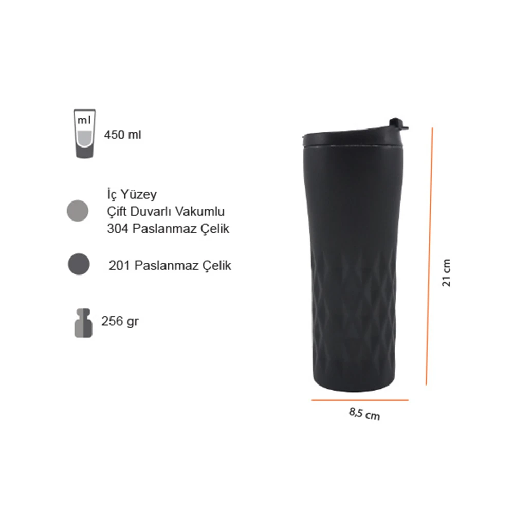450 ML Termos Bardak