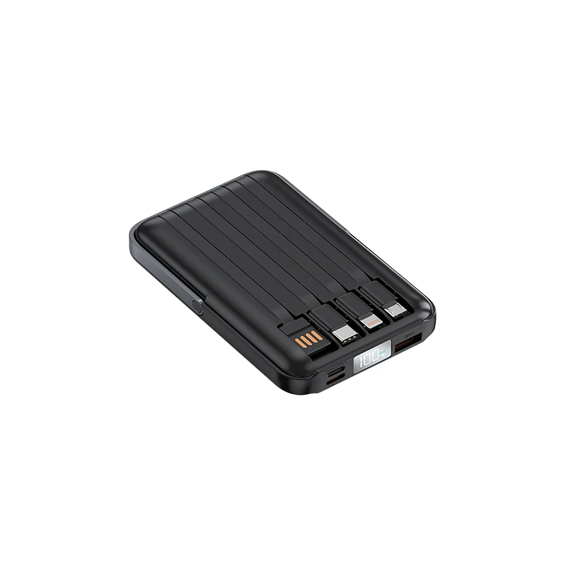 MagSafe 10.000 mAh Işıklı Logolu Standlı Wireless Powerbank Promozone