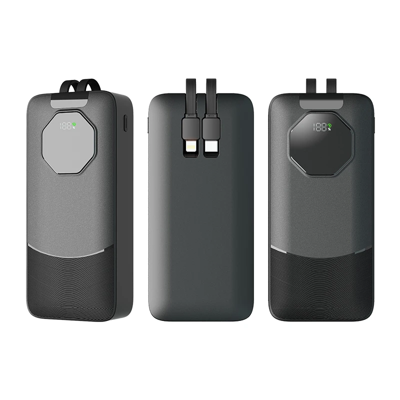 20.000 mAh Yüksek Kapasiteli LCD Göstergeli Powerbank Promozone