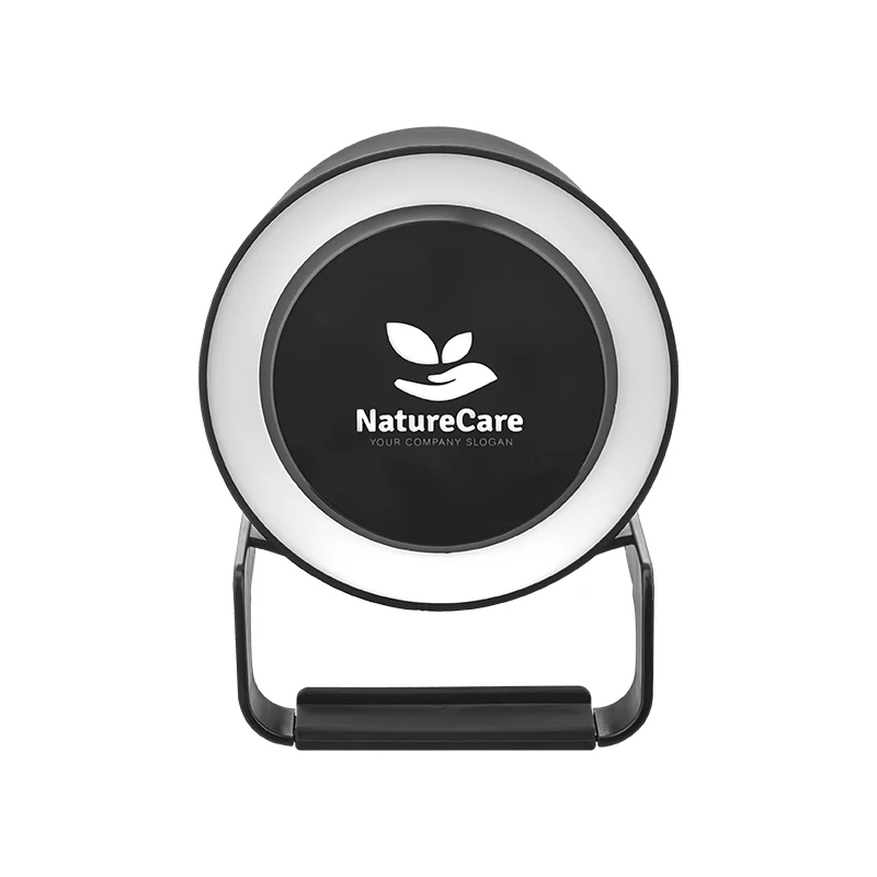 15W Wireless Şarj Özellikli Bluetooth Hoparlör  - Işıklı Logo Promozone