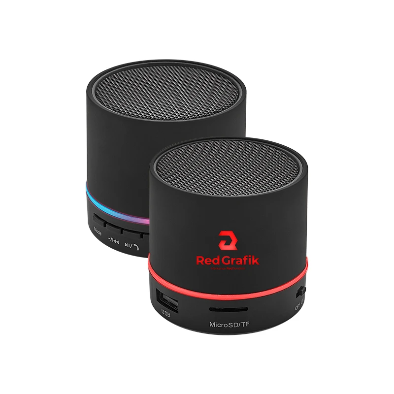 Işıklı Logolu 3W Bluetooth Hoparlör Promozone